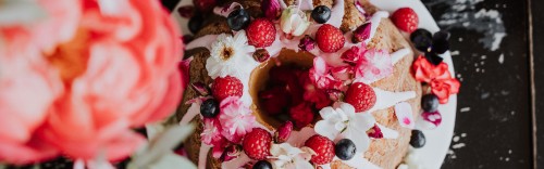 Hochzeitorte Gugelhupf in Farbe