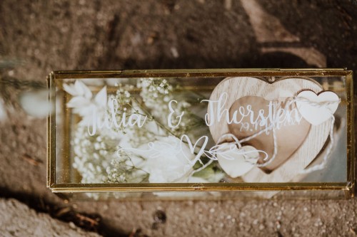 Eheringschachtel Gettingready in Farbe