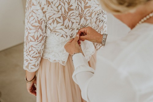 Gettingready Brautshirt