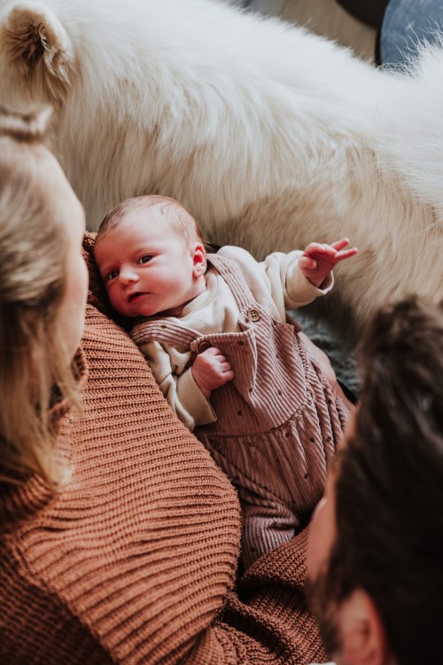 Newbornshooting Baby Nella